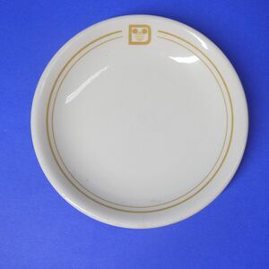 Walt Disney World Restaurant Plate Vintage Disney Park Logo Shenango China 6"